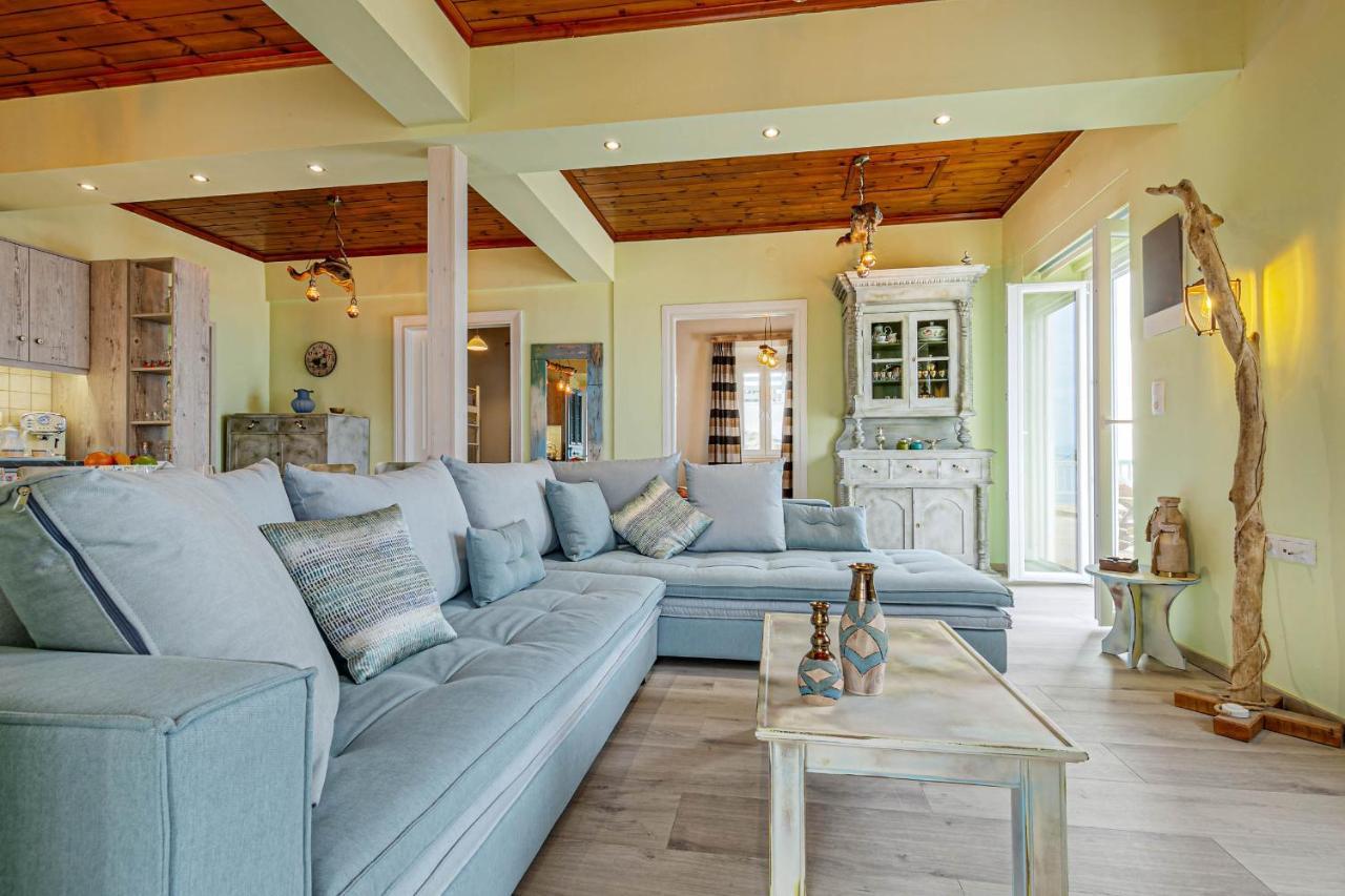 Villa Orizontas Corfu, Private Villa With Breathtaking Views Loutses Экстерьер фото