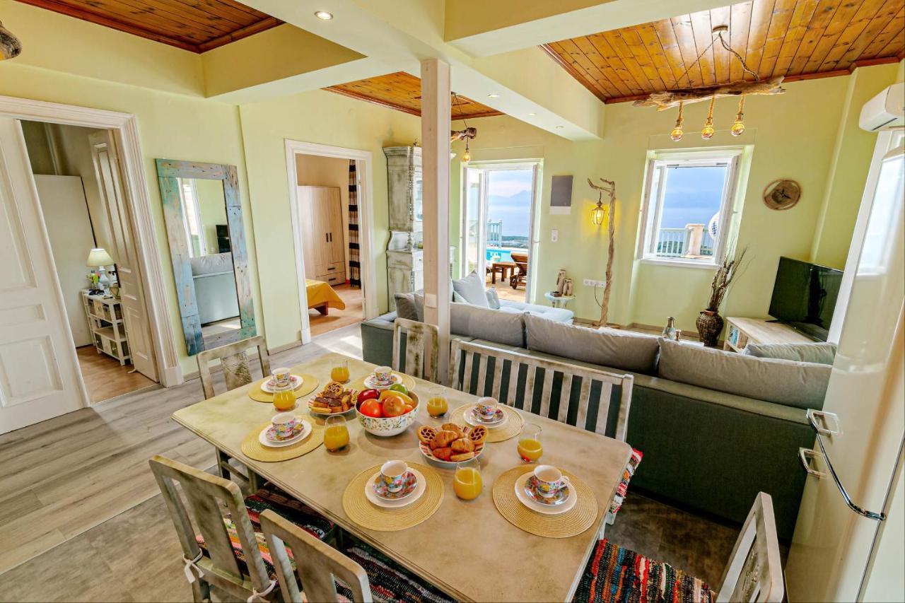 Villa Orizontas Corfu, Private Villa With Breathtaking Views Loutses Экстерьер фото